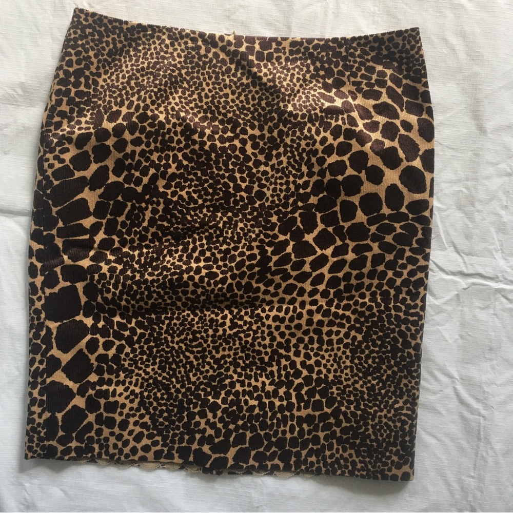 Trina Turk Women Leopard Skirt size 10